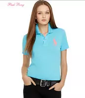 ralph lauren mujer new t-shirt sportswear pink pony blue